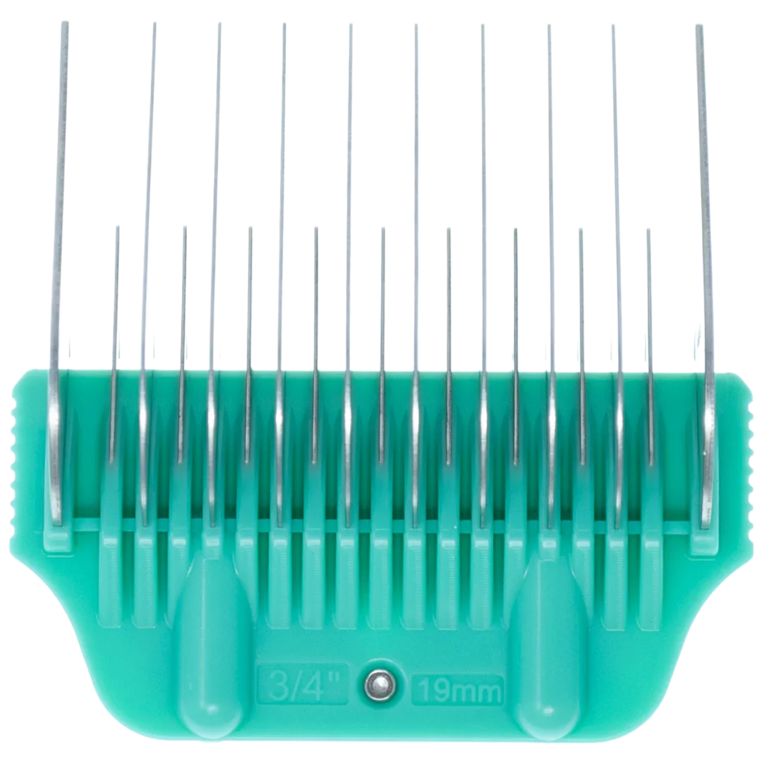5pc Wide Glide Skip Tooth Comb Attachment Set With Storage Case by PetStore.Direct - Image 7