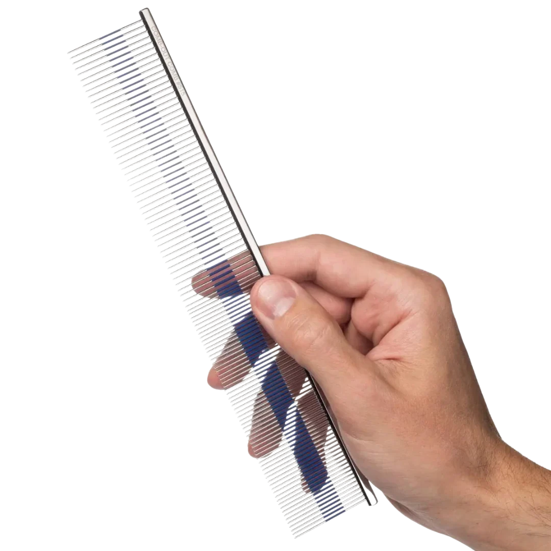 9" Long Tooth Fine/Extra Fine Comb-Out Comb by Chris Christensen - Image 2