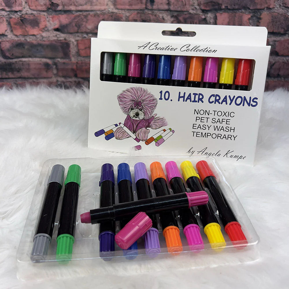 Hair Crayon (Pack of 10) by A Creative Collection - Image 4