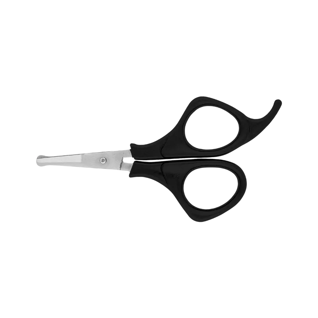 Prima 3.5" Straight Scissor Black 156 by Aaronco - Image 2