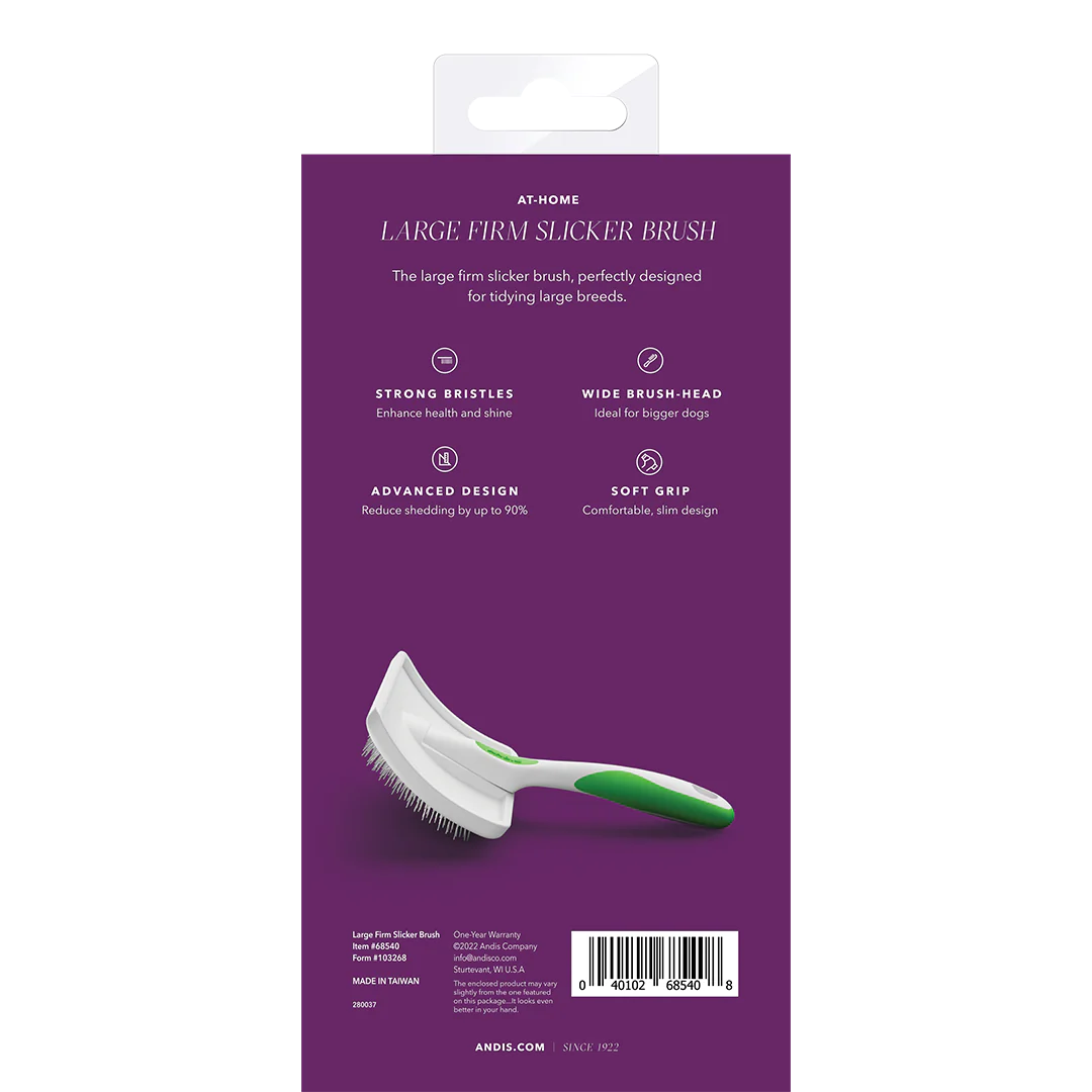 Large Firm Slicker Brush by Andis - Image 6