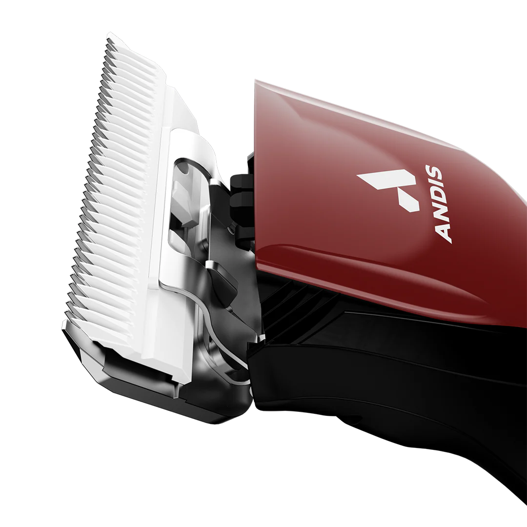 Pulse ZR II Red Clipper #30W and with 4FW and 5FW Blades by Andis - Image 6