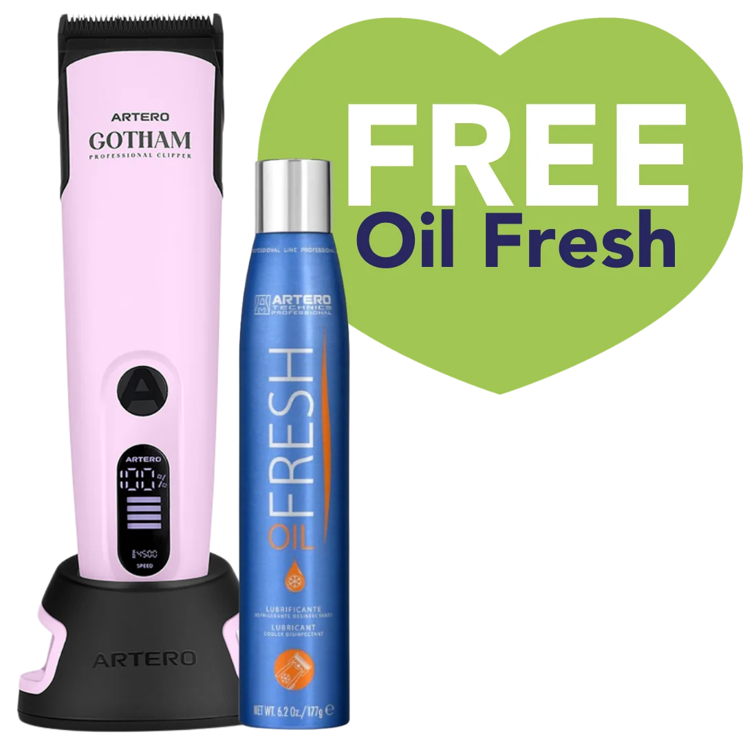 Gotham Clipper Soft Lilac with Free Oil Fresh by Artero
