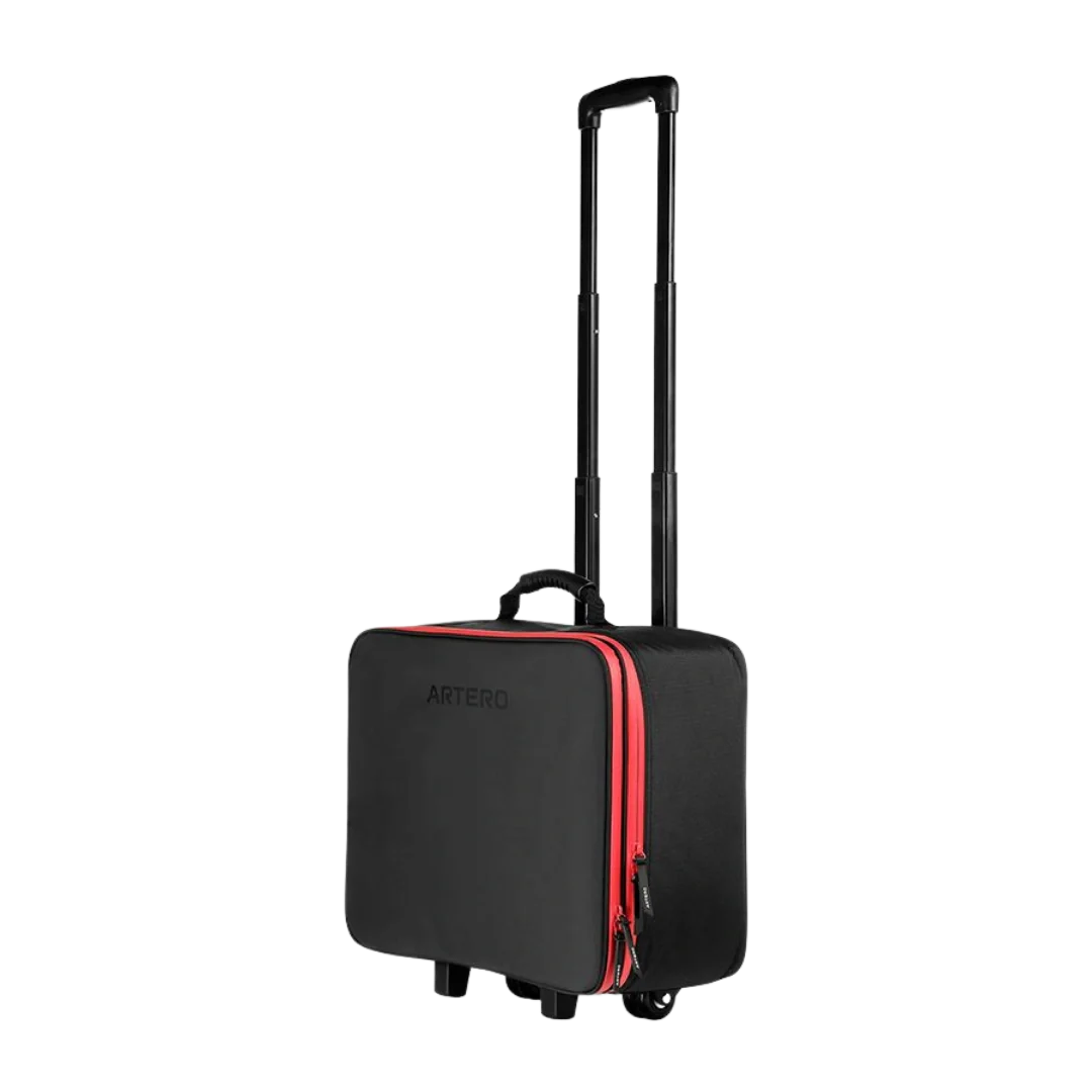 Pandora Suitcase Black & Red by Artero - Image 2