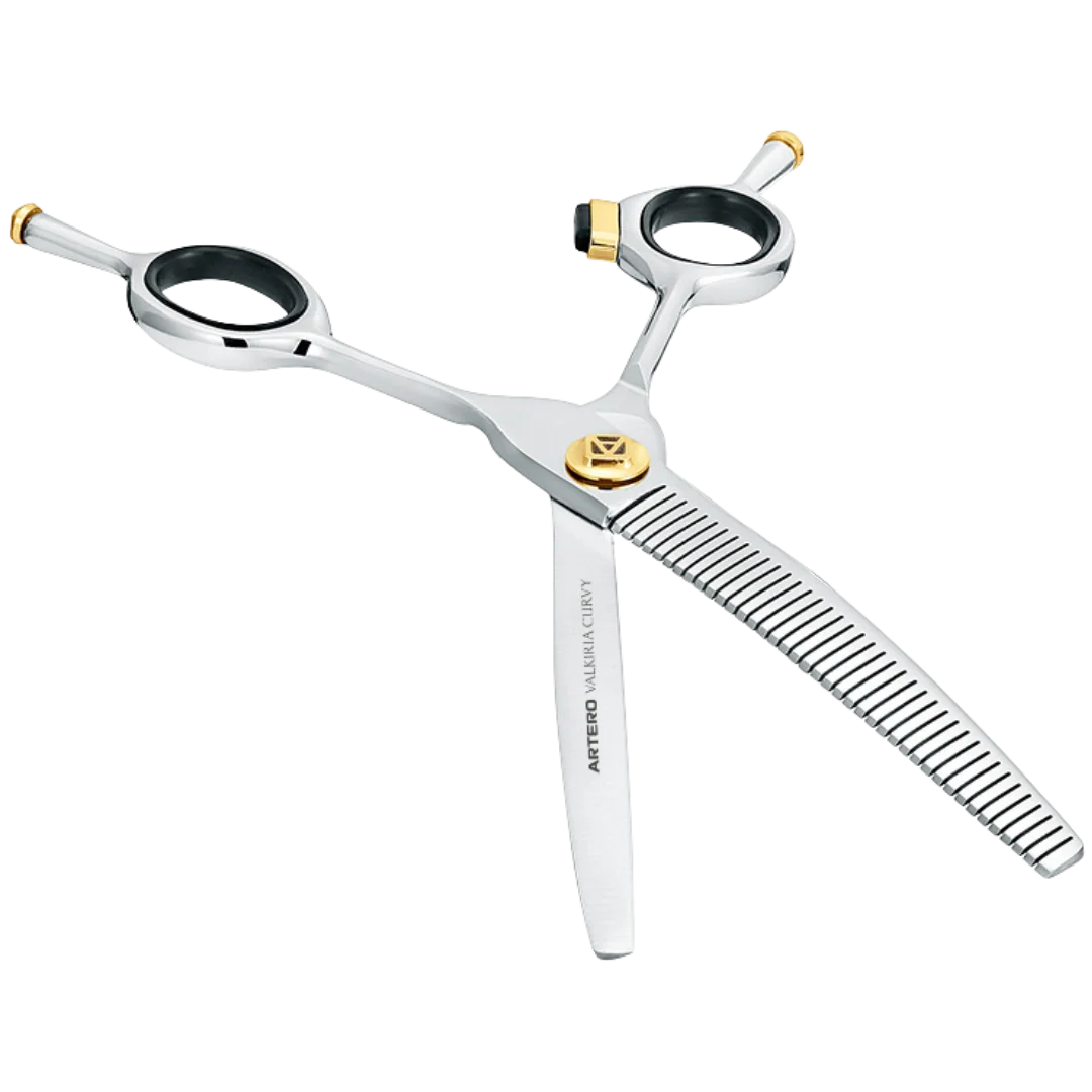 Valkiria Thinning Curvy 7" Shear by Artero - Image 3