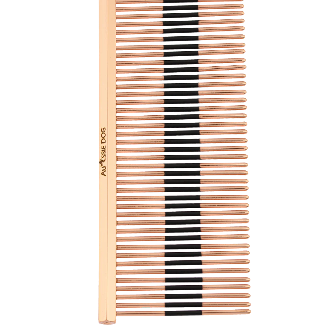 7.5" 50/50 Detail Ionic Strip Comb by Aussie Dog - Image 2
