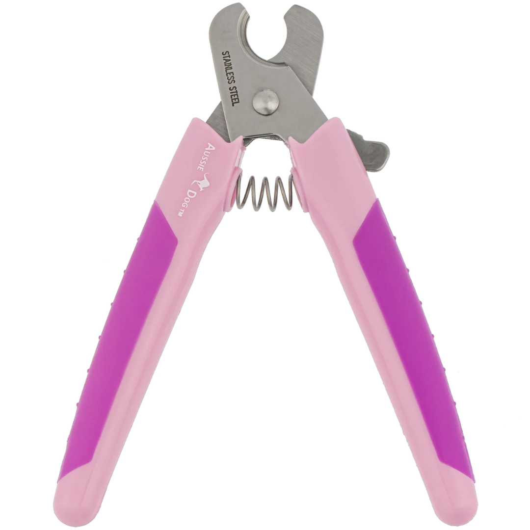 Nail Trimmer Pink and Purple Large by Aussie Dog - Image 2