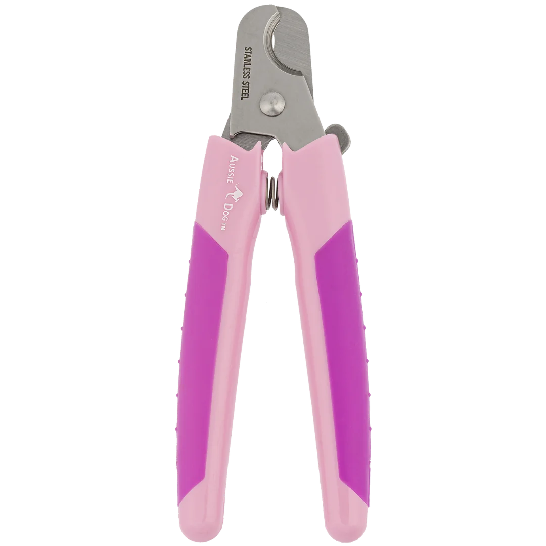 Nail Trimmer Pink and Purple Large by Aussie Dog - Image 3