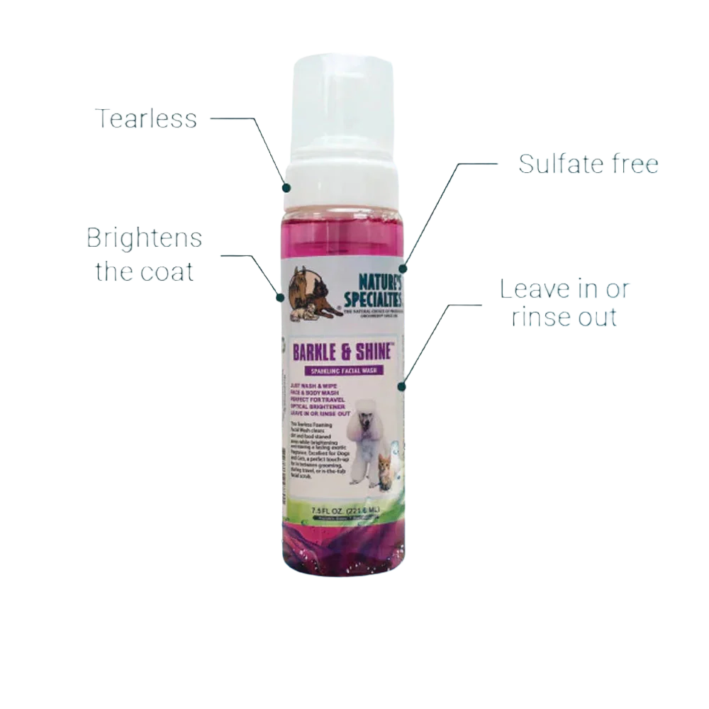 Barkle & Shine Waterless Shampoo 7.5oz by Nature's Specialties - Image 2