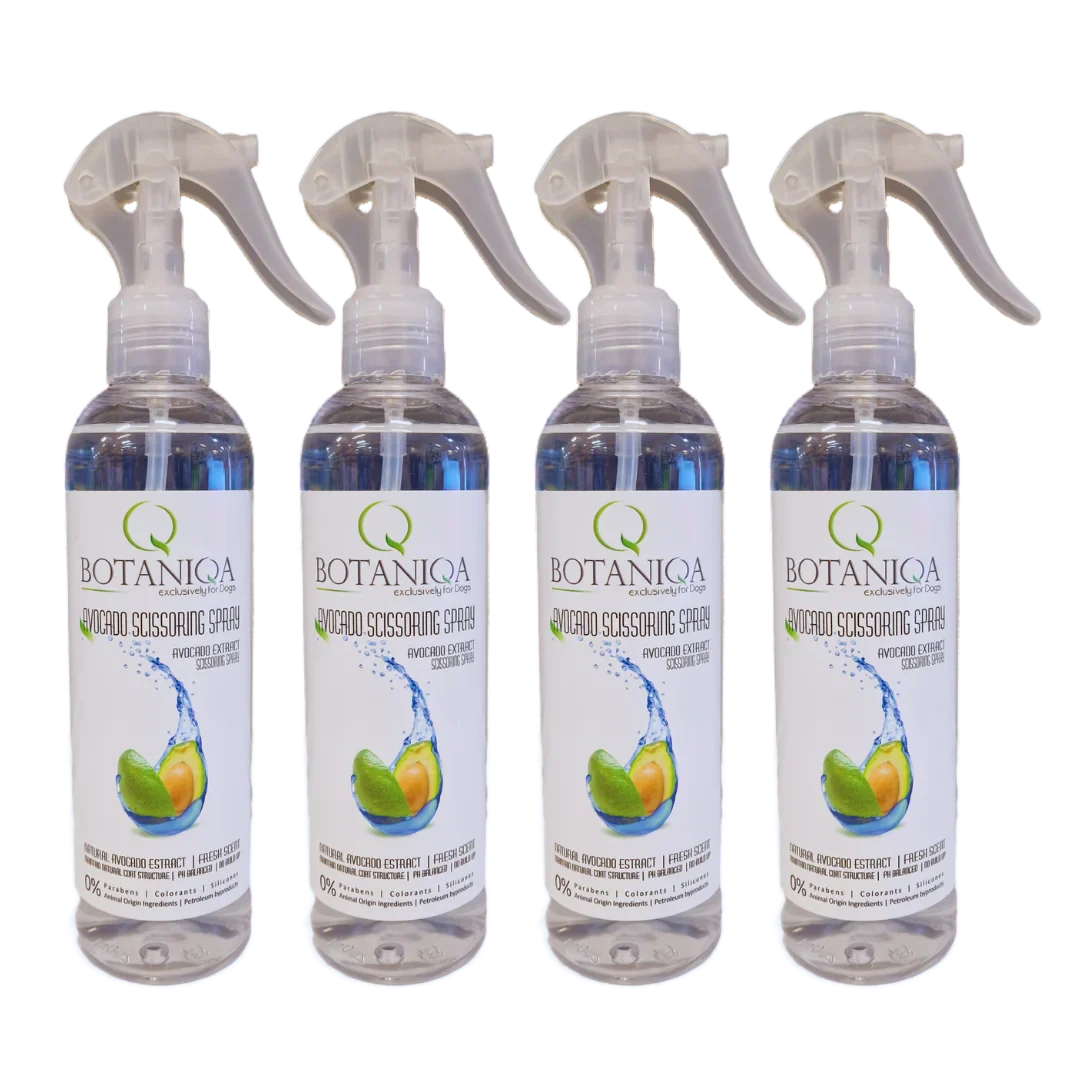 Avocado Scissoring Spray 8oz Set of 4 by Botaniqa