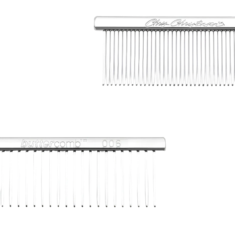 5" Face and Feet Fine/Coarse Buttercomb by Chris Christensen - Image 3