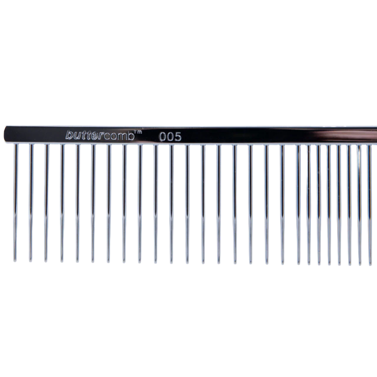 7.5" Fine/Coarse Long Tooth Greyhound Buttercomb by Chris Christensen - Image 4