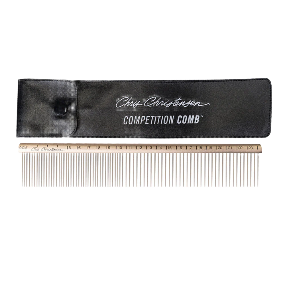 9" Medium/Coarse Competition Comb by Chris Christensen - Image 4