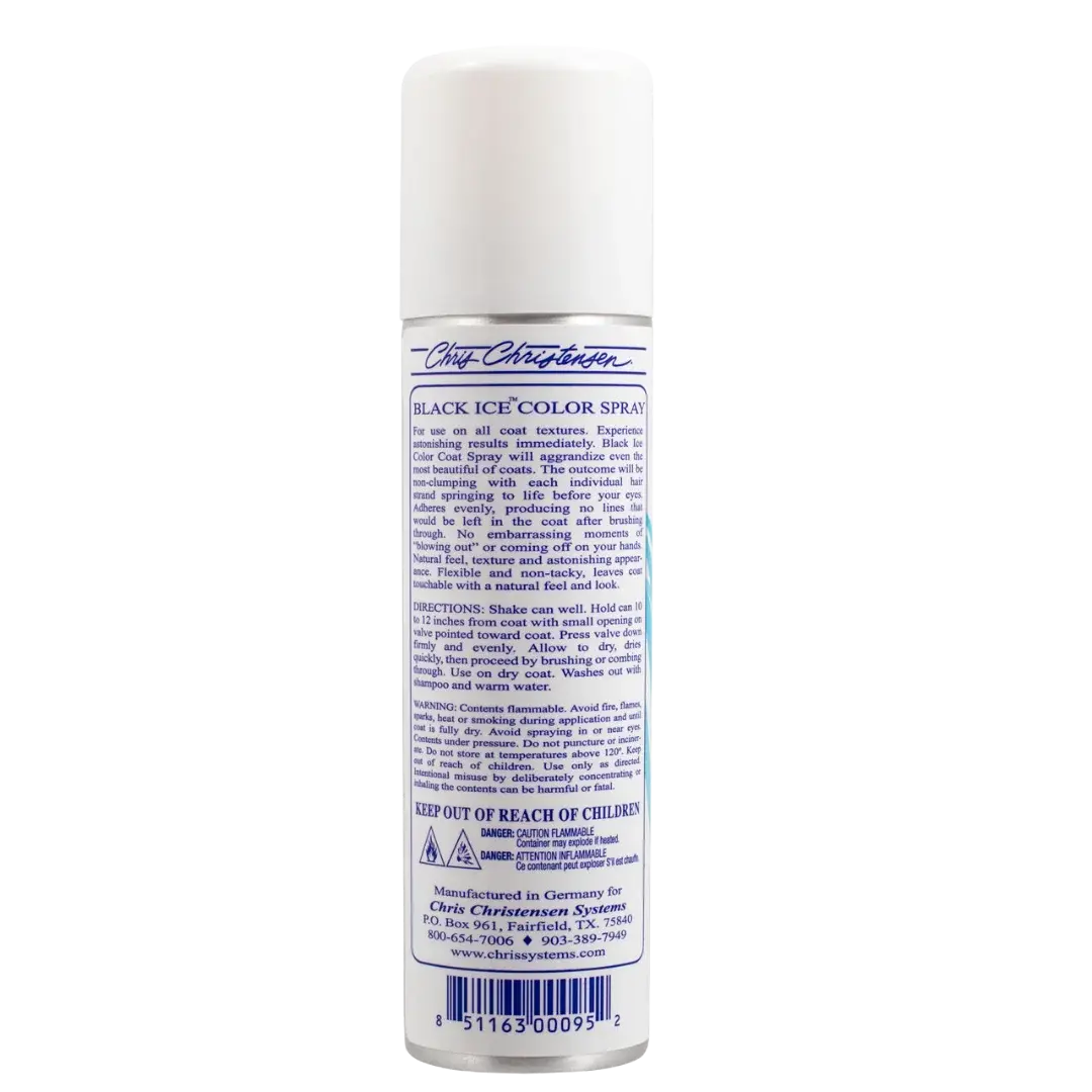 Black Ice Spray 3oz by Chris Christensen - Image 2