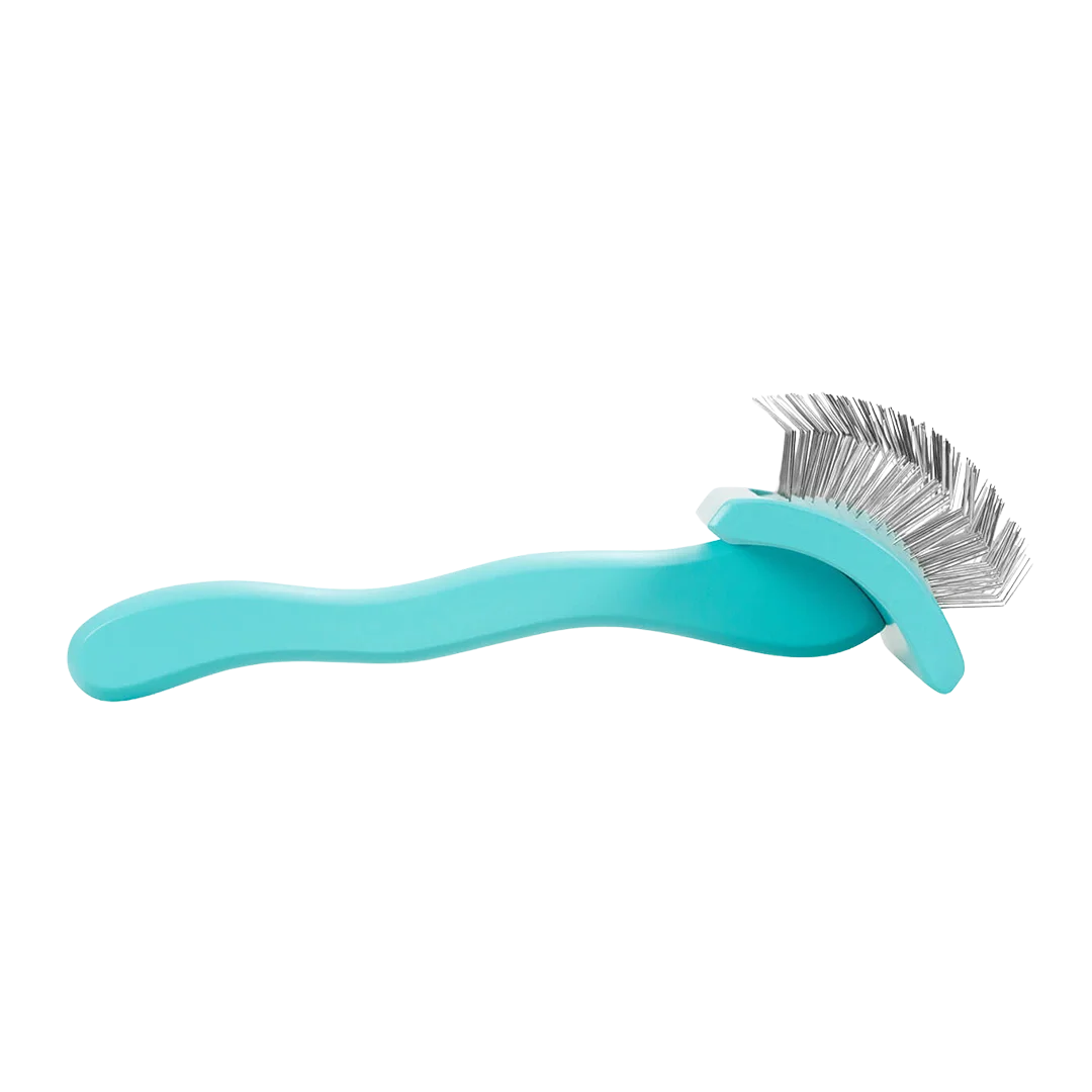 Medium Home Care Big G Teal Slicker Brush by Chris Christensen - Image 5