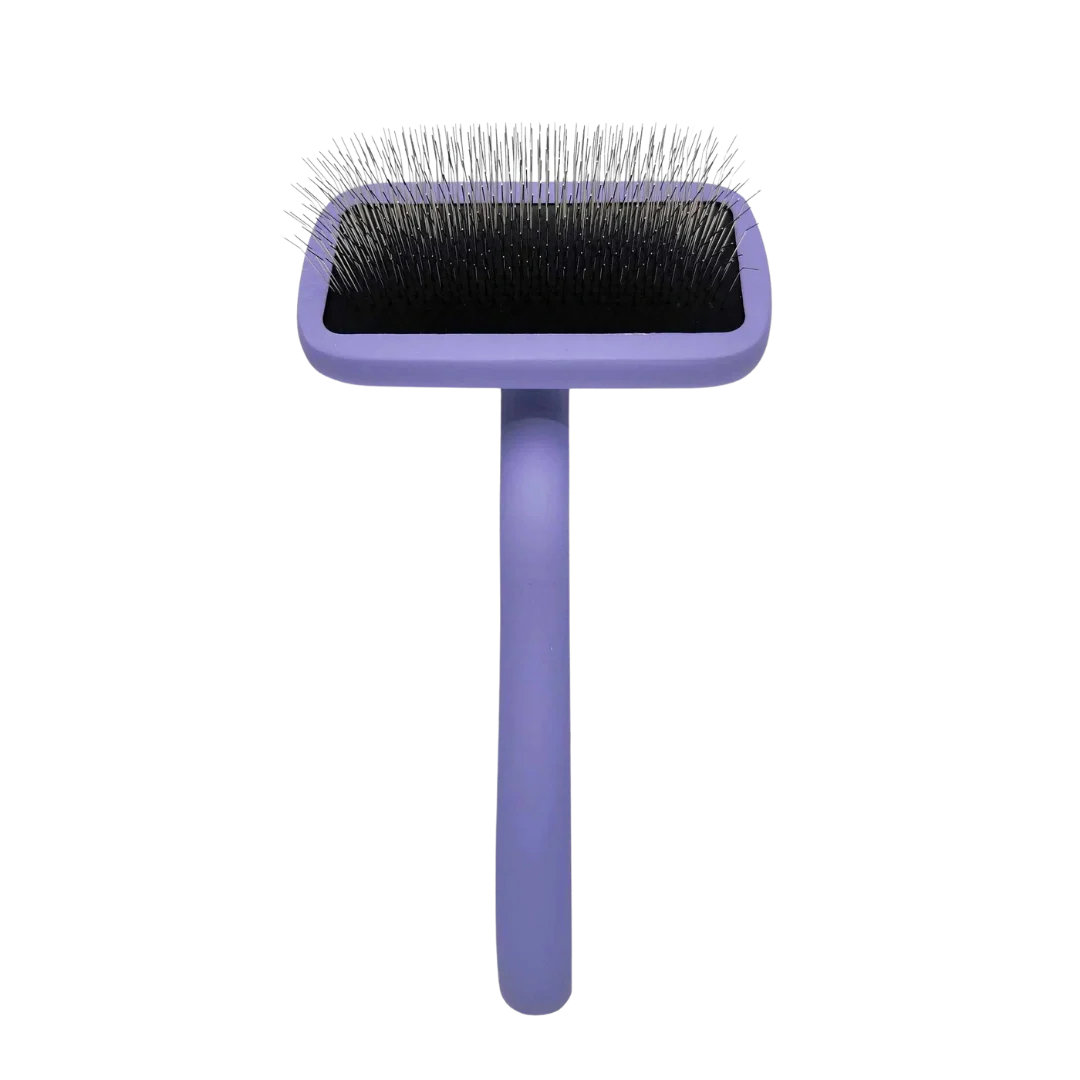Small Karben Lavender Slicker Brush by Chris Christensen