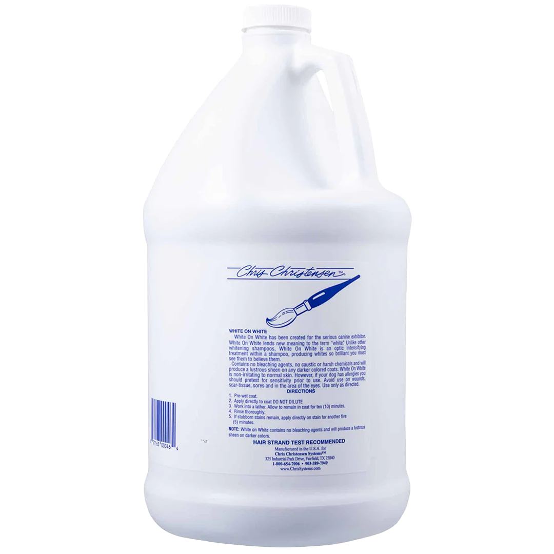 White on White Shampoo Gallon by Chris Christensen - Image 2