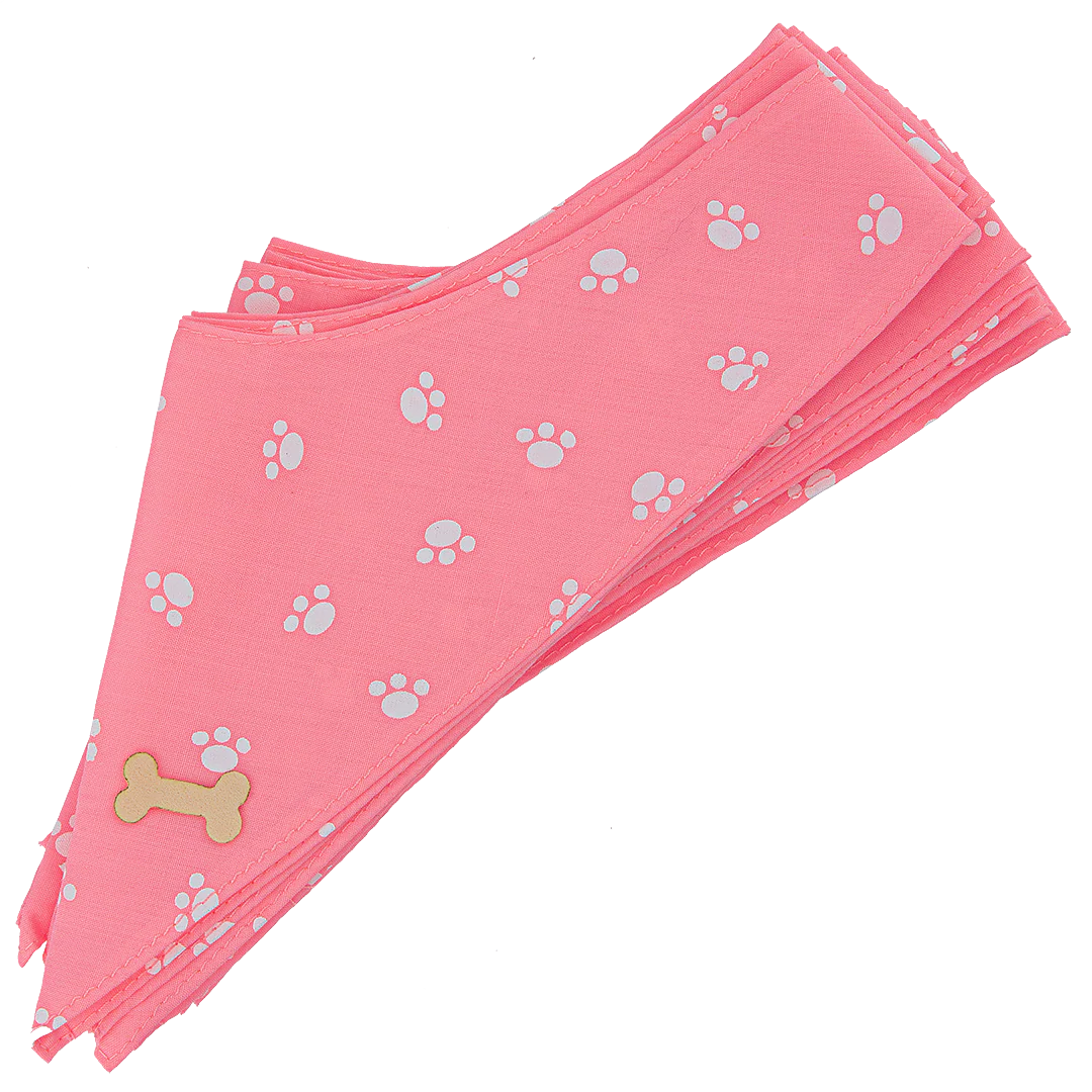 Dog Bandana Design #68 by Cecilia (Set of 10)