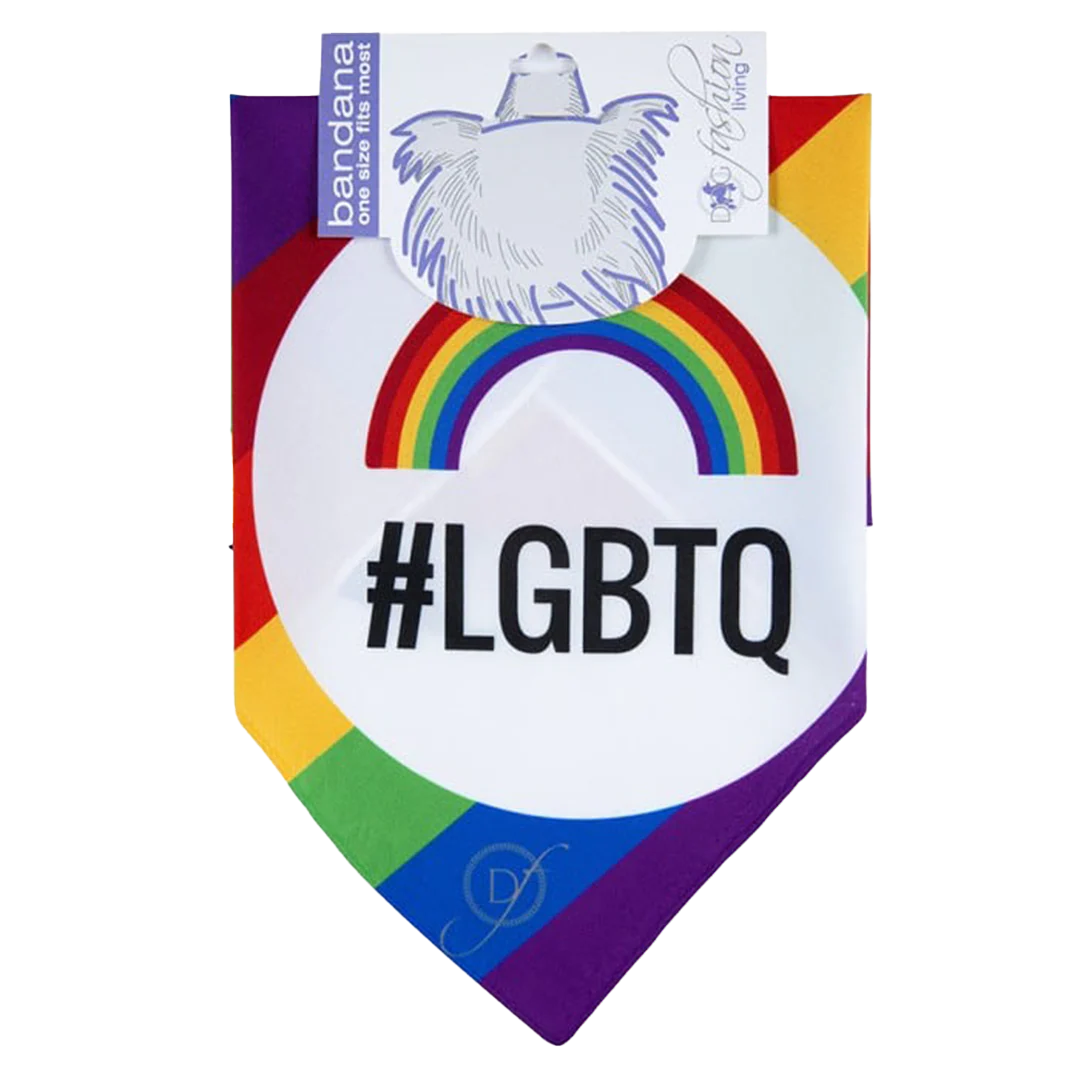 #LGBTQ Bandana by Dog Fashion Living - Image 3
