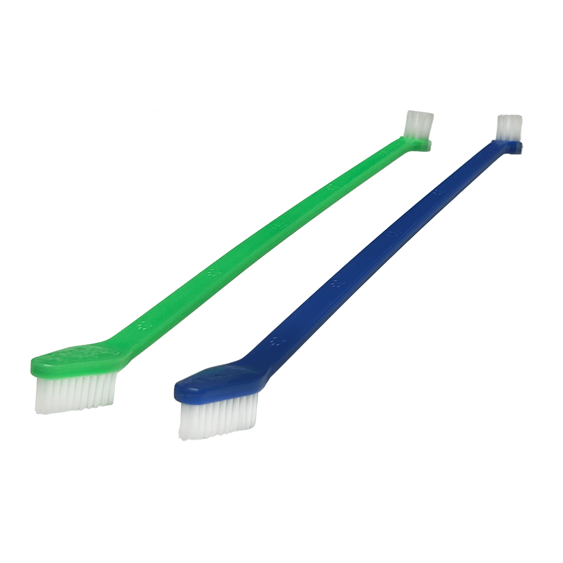 Dual-end Tooth Brushes 30 Count Green/Blue by PetStore.Direct - Image 3