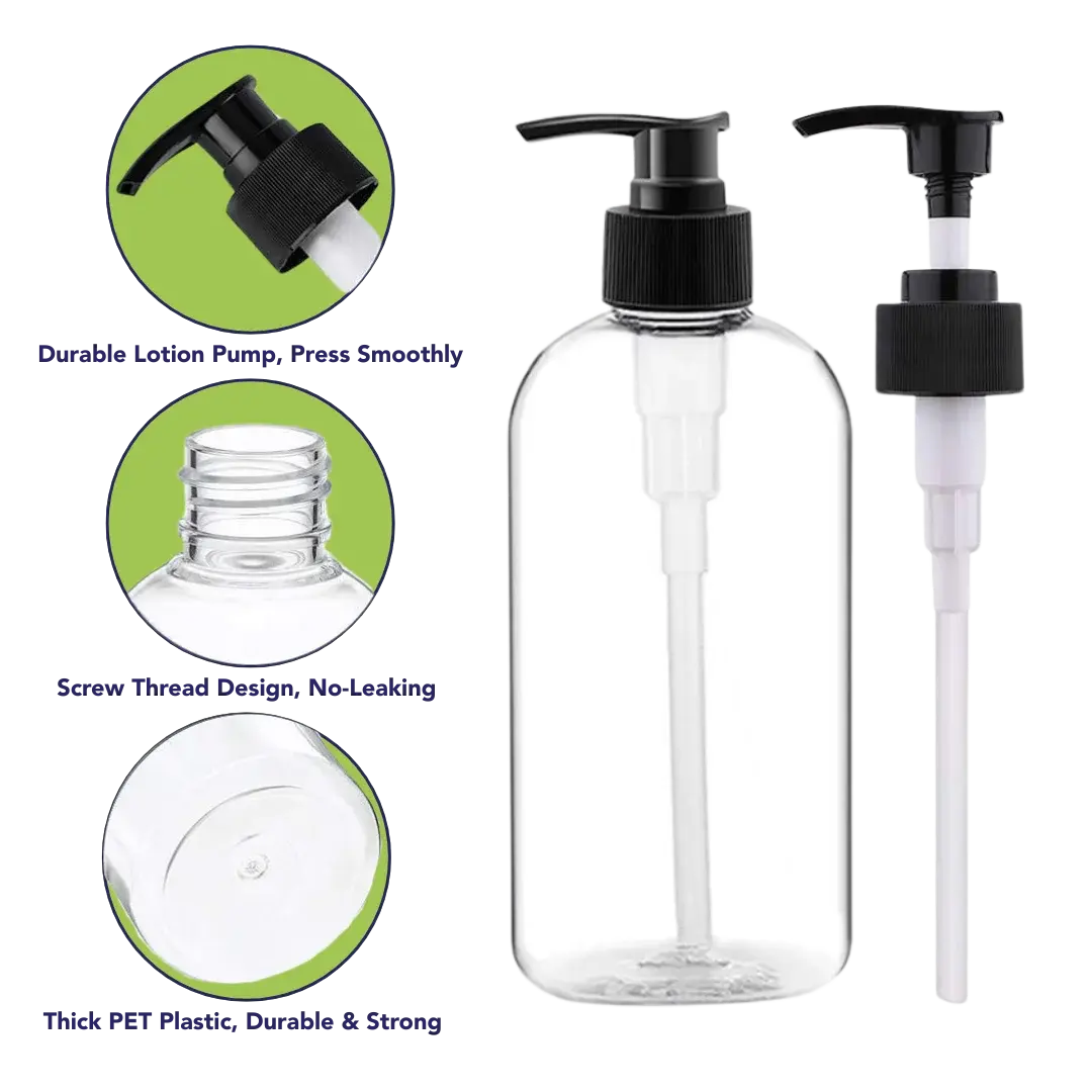 Empty Plastic Pump Bottle 16oz by PetStore.Direct - Image 2