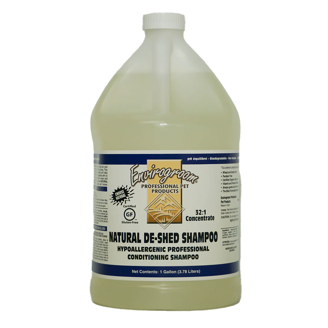 Natural De-shed Shampoo 1 Gallon by Envirogroom