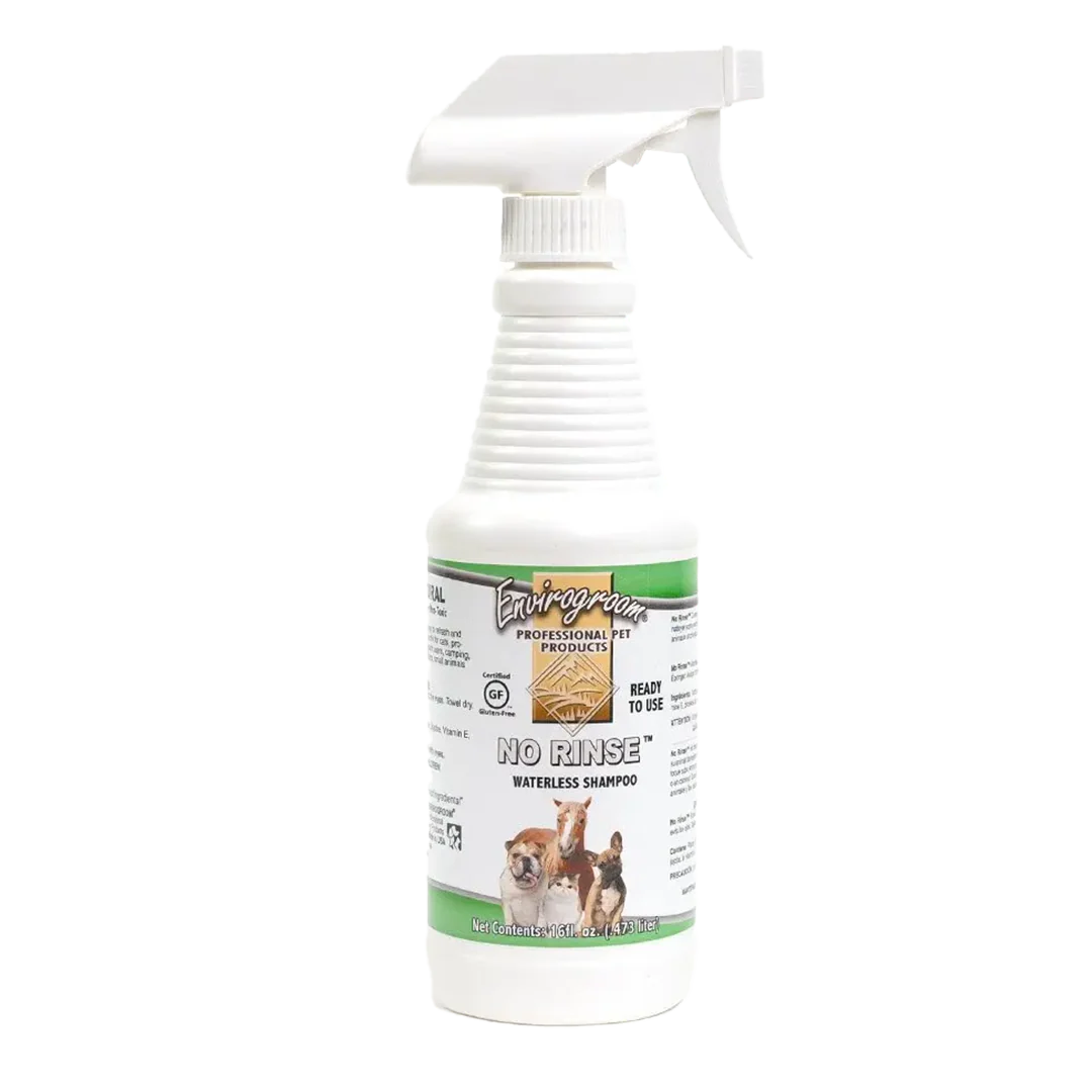 No Rinse Waterless Shampoo Spray 16oz by Envirogroom