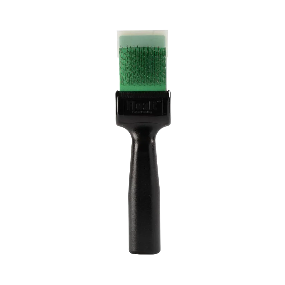 Green Soft Flex Finishing Twin Single Brush by FlexIt - Image 2