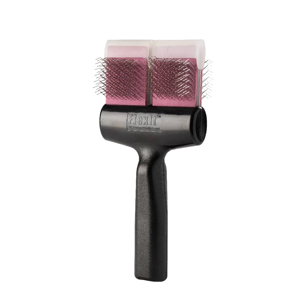 Purple Firm Flex Finishing Twin Double Brush by FlexIt