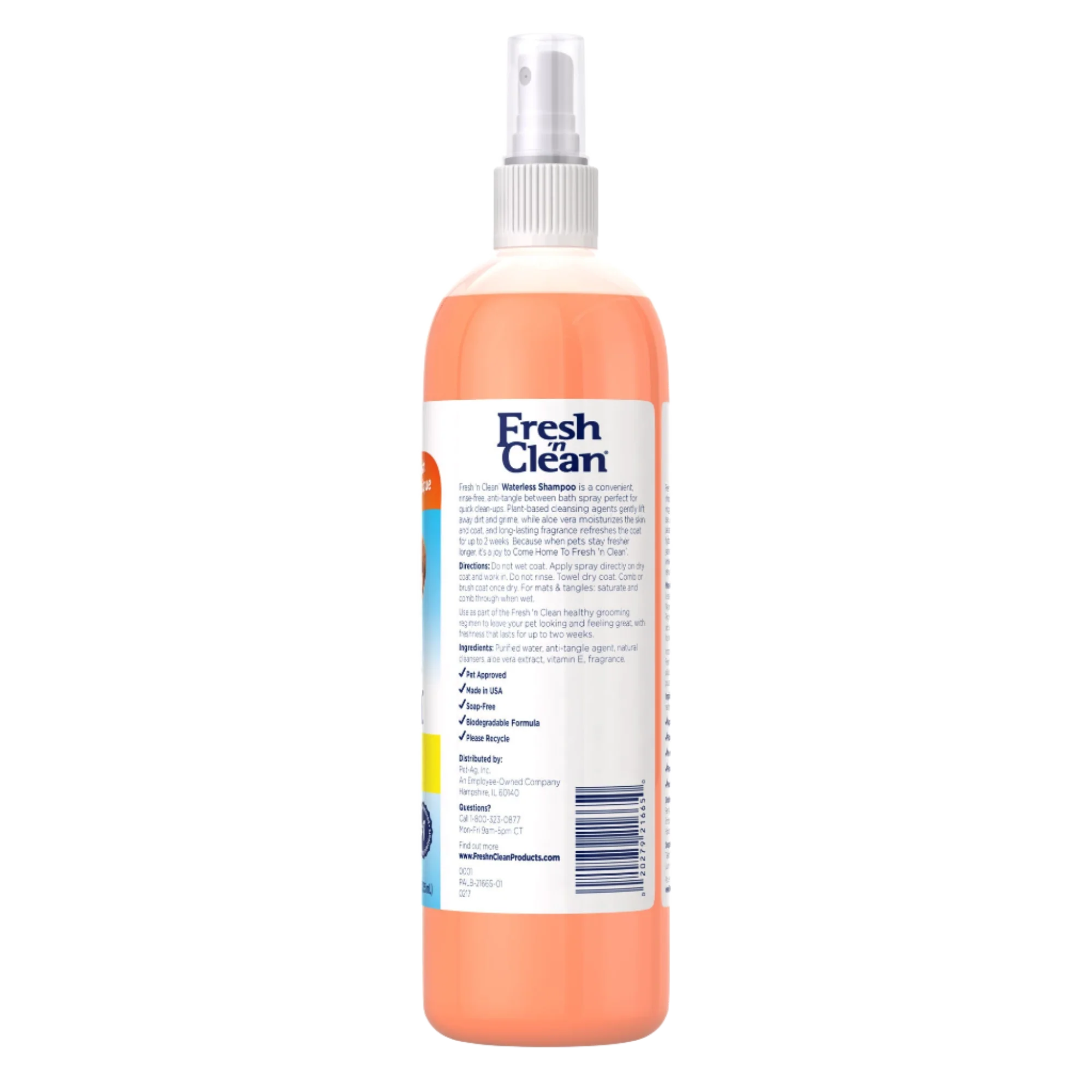 Waterless Shampoo Classic Fresh Scent 12oz by Fresh 'n Clean - Image 2