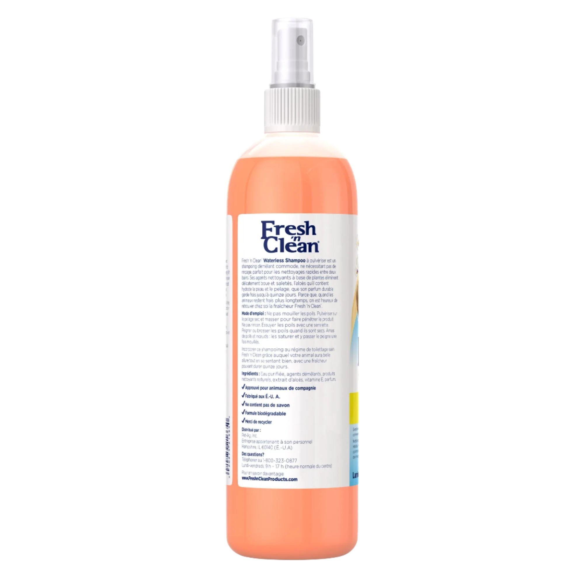 Waterless Shampoo Classic Fresh Scent 12oz by Fresh 'n Clean - Image 3