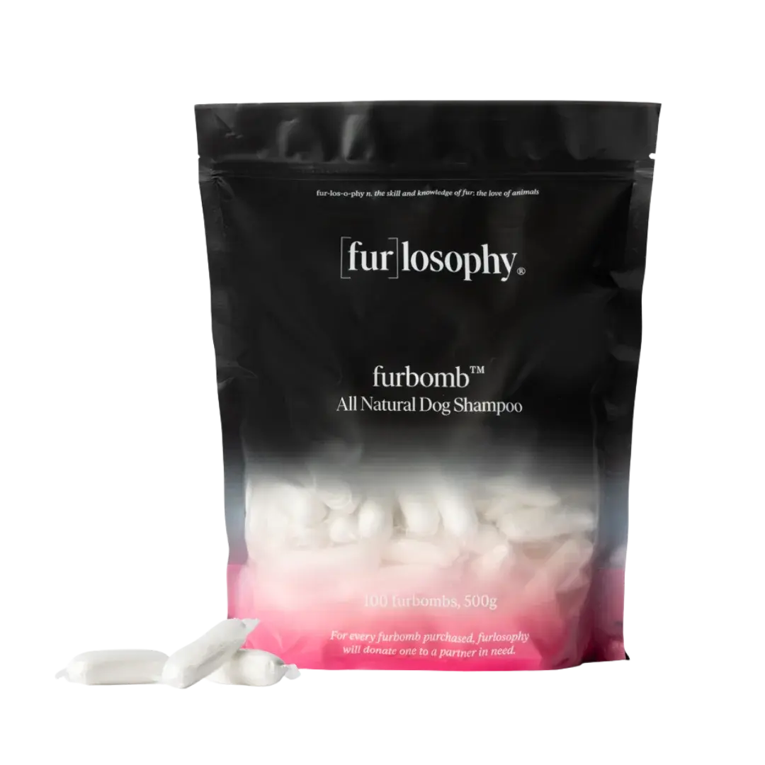 Pack of 100 Furbomb Shampoo Pod with Dilution Bottle by [Fur]losophy - Image 3