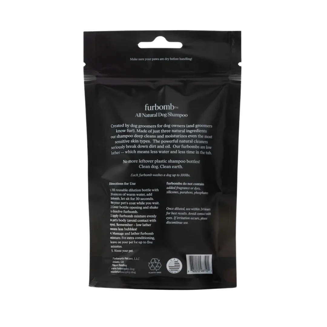 Pack of 100 Furbomb Shampoo Pod with Dilution Bottle by [Fur]losophy - Image 5