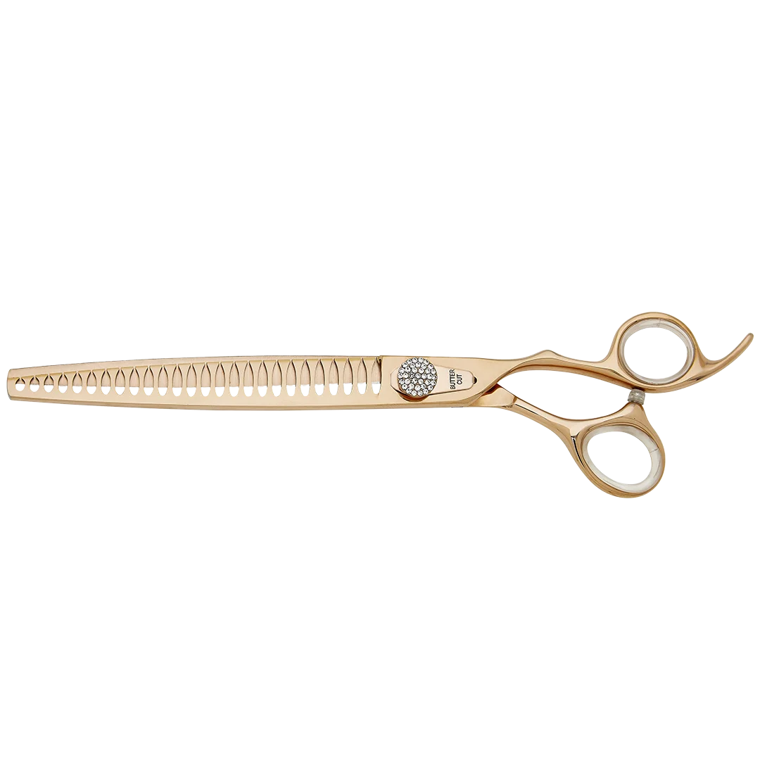Crystal Gold Cobalt 8.5" 26 Tooth Sculpting & Finishing Chunker by Geib