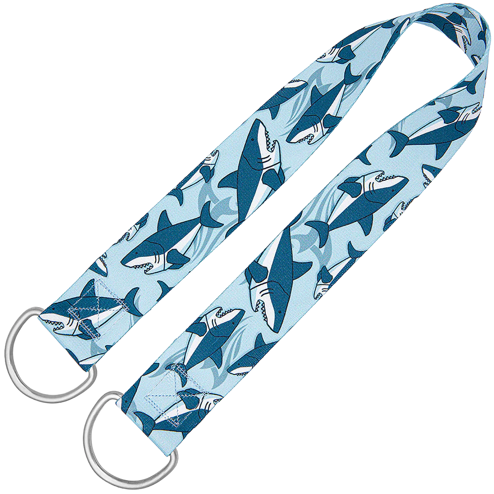 32" Belly Band Blue Shark by Groom Loop