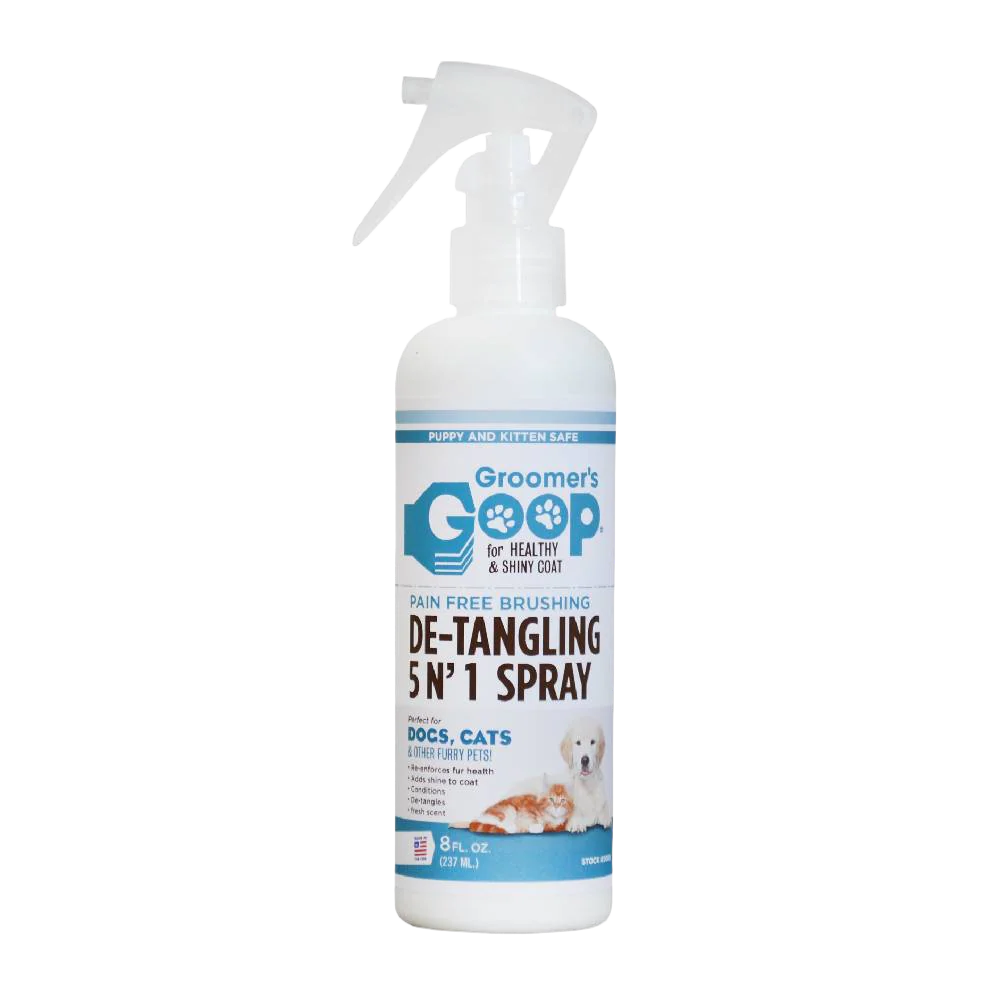 Detangling 5 in 1 Spray 8oz by Groomer's Goop