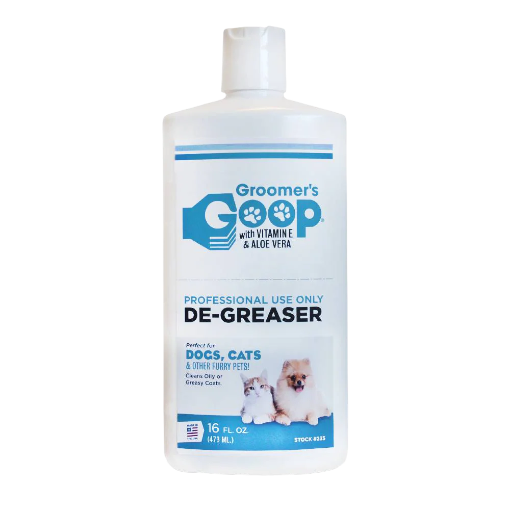 Liquid Degreaser For Oily Coats 16oz by Groomer's Goop