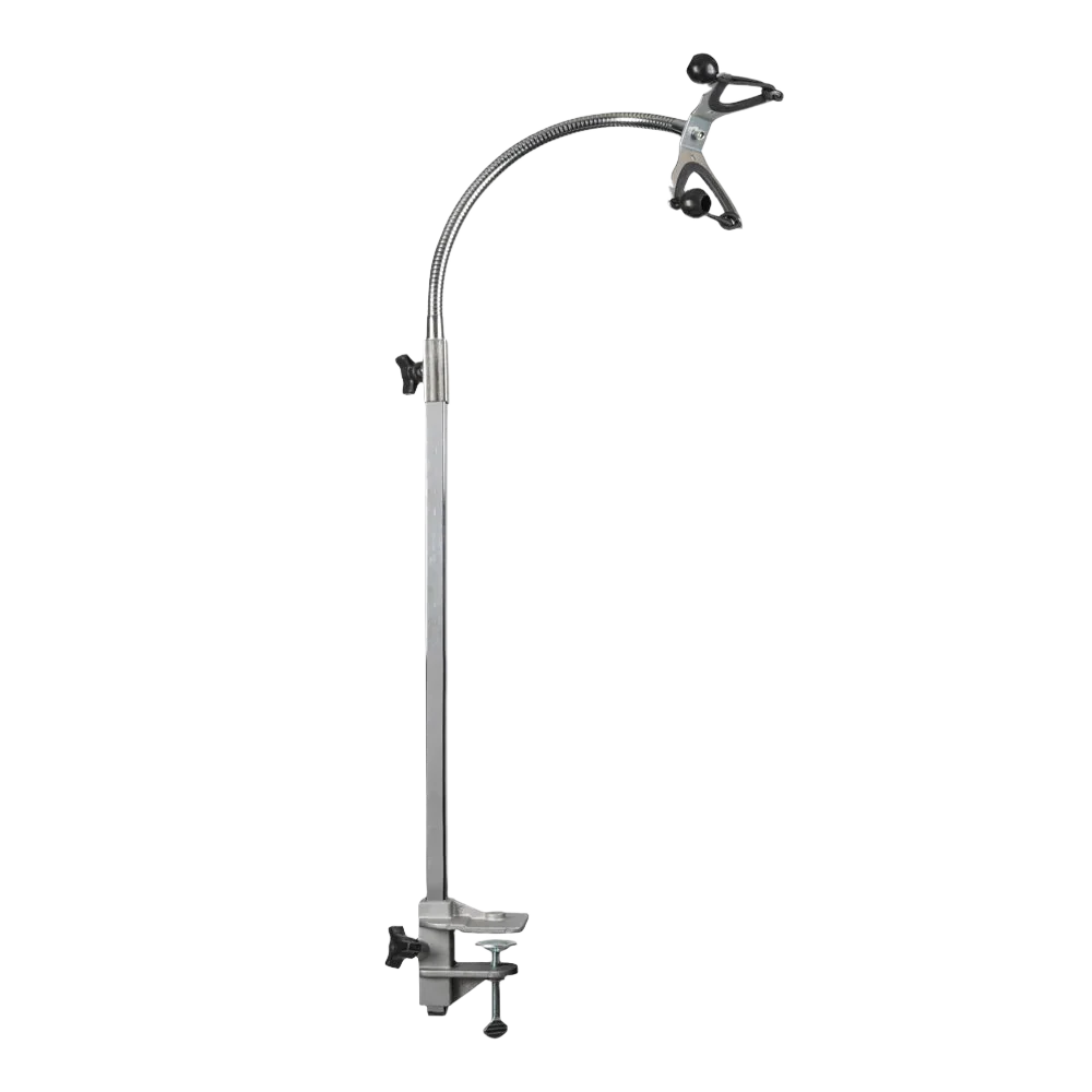 Dryer Holder Set with Mini Arm and Standard Clamp by Groomer's Helper