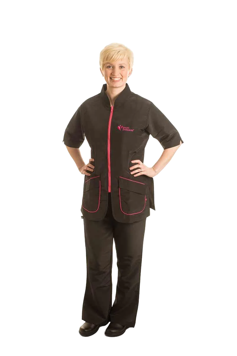 Pink Milano Grooming Jacket by Groom Professional - Image 3