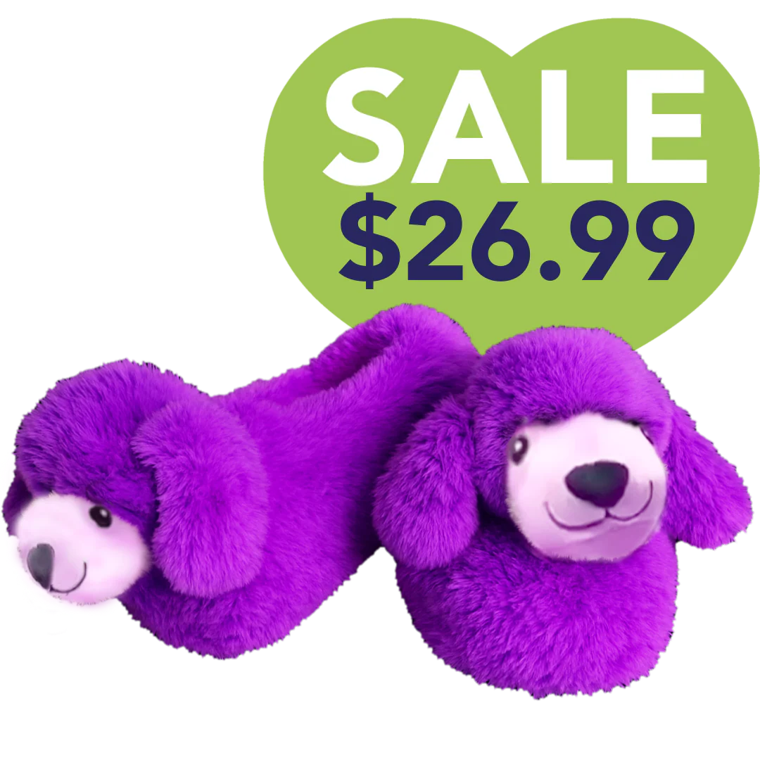 Gwen's Purple Slippers For Charity