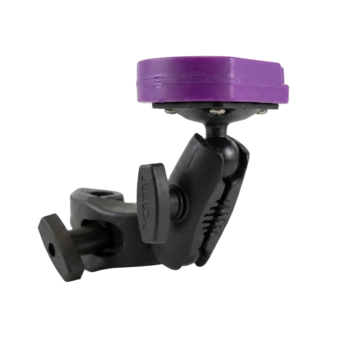 Clip It Dryer Holder Attachment Black and Purple by Handle It - Image 2