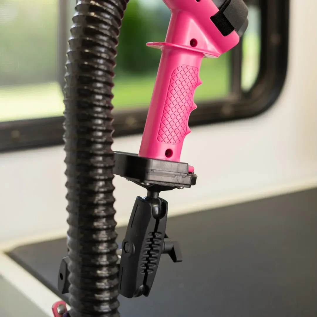 Clip It Dryer Holder Attachment Black by Handle It - Image 4