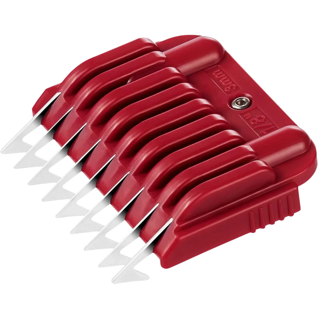 1/8" Snap-on Stainless Steel Comb 3mm by Heiniger