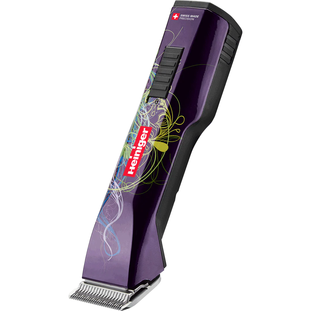 Purple Saphir Cordless Clipper with Two Batteries In a Case by Heiniger - Image 4