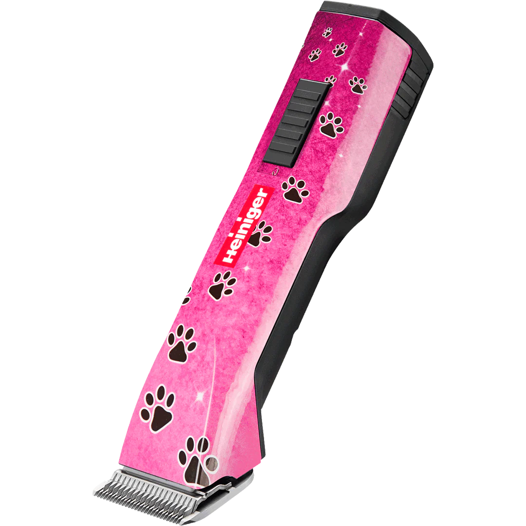 Pink Paws Saphir Cordless Clipper with Two Batteries by Heiniger - Image 4