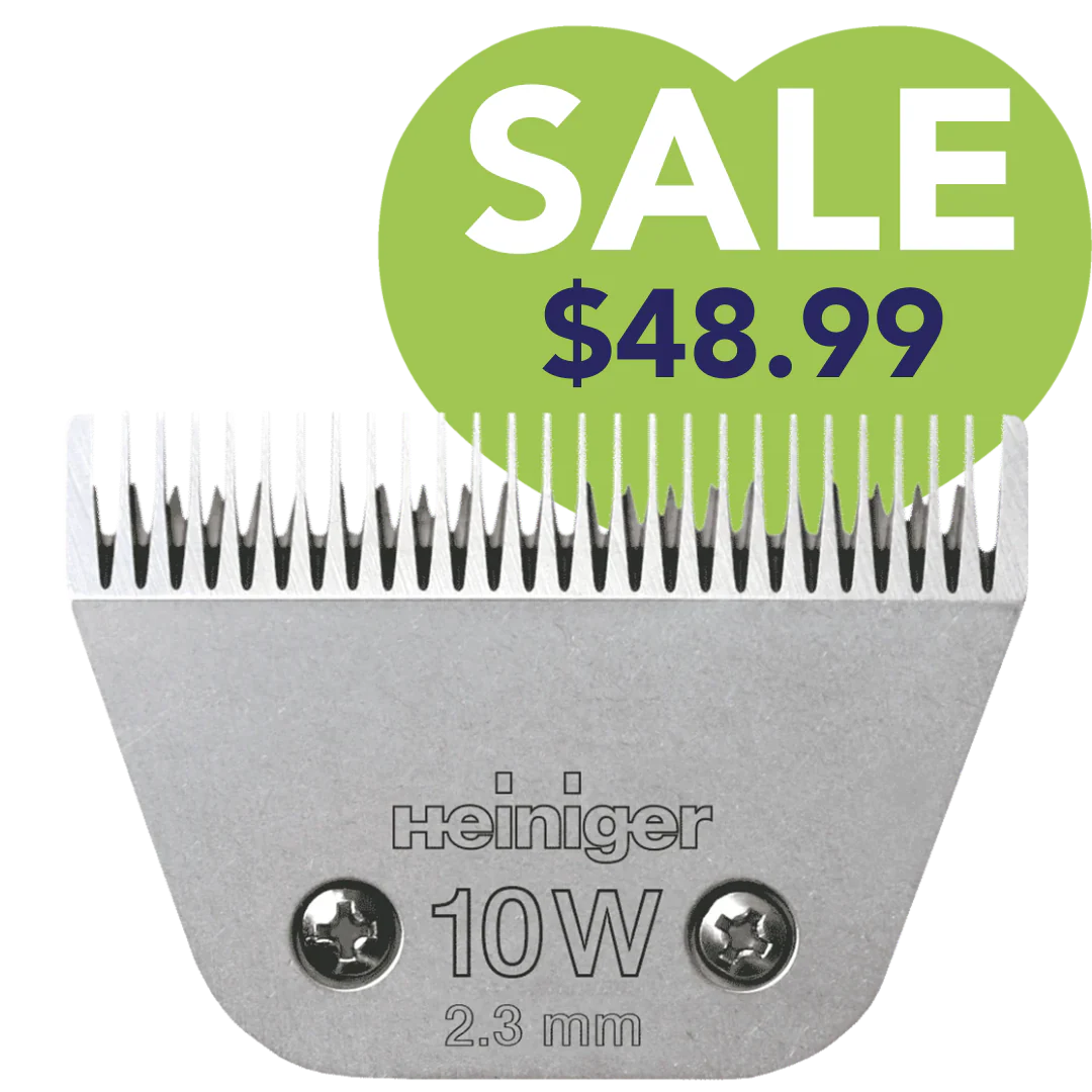#10W Clipper Blade 2.3 mm by Heiniger
