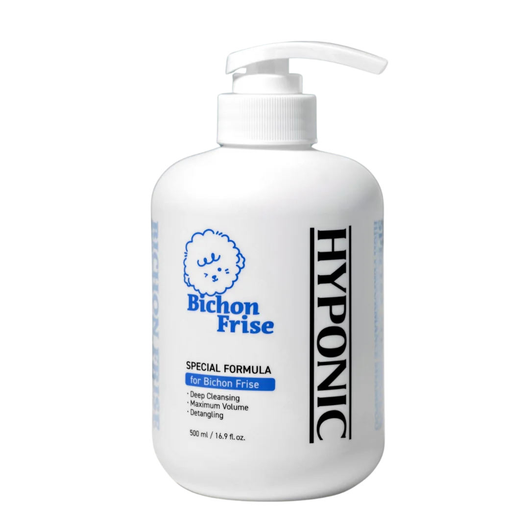 Dog Shampoo for Bichon Frise 500ml by Hyponic