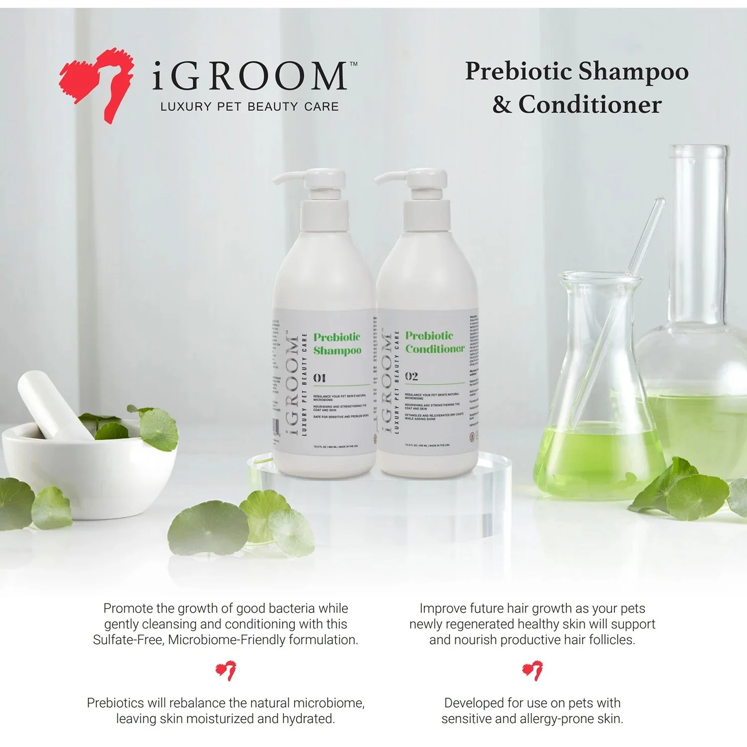 Prebiotic Shampoo Gallon by iGroom - Image 2