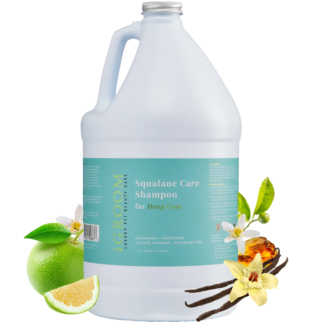 Squalane Care Shampoo Gallon by iGroom - Image 2