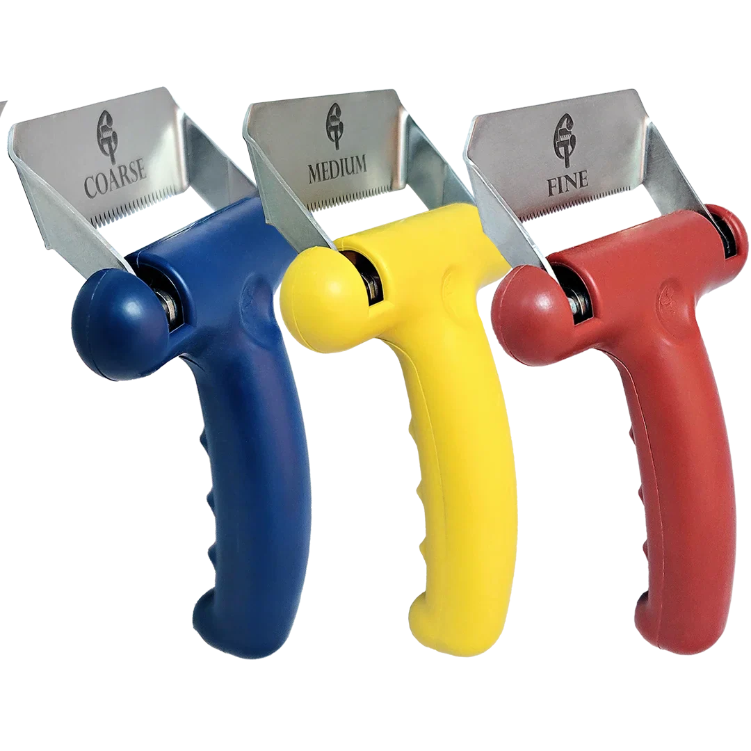 Coat Tender Set of 3 Blades Carding Tool by Jodi Murphy